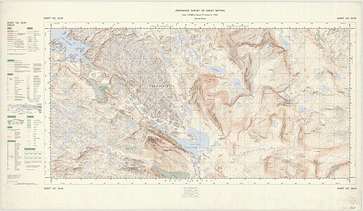 Ordnance Survey Karte