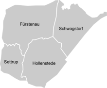 Ortsteile Fürstenau