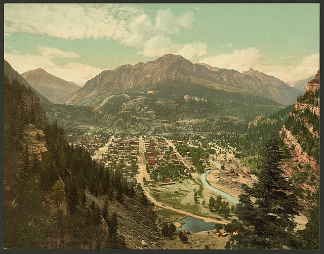 Ouray, Colorado in 1901