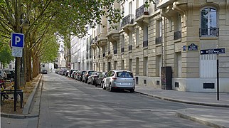 Partie 15e de l'avenue (au sud-est de la place de Breteuil).