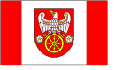 Flagge von Koło Powiat