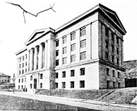 Allen Hall circa 1915 when it served as the Mellon Institute of Industrial Research