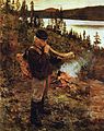 Shepherd Boy from Paanajärvi, 1892