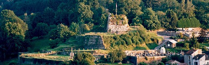 Vestiges du château de Fontenoy-le-Château