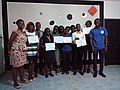 Participants des Classes Wikipédia d'Agitel 2017 à Abidjan. 06.jpg