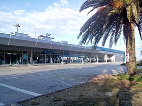 Le terminal de l'aéroport.