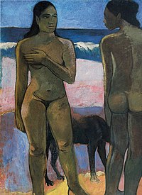 Paul Gauguin (1848-1903) - Two Nudes on a Tahitian Beach.jpg