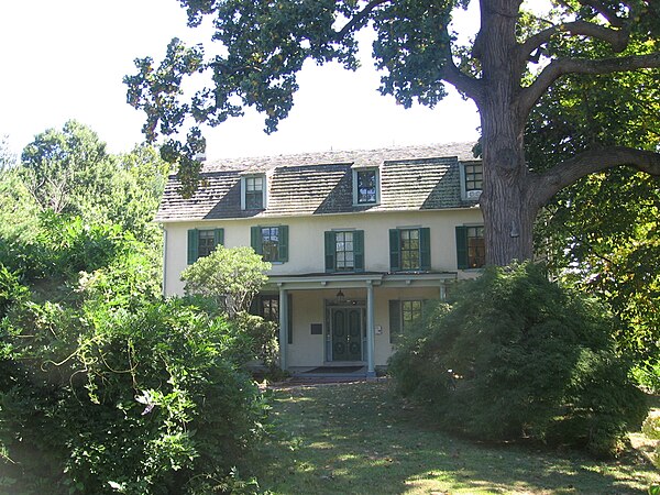 Peale House on Belfield, the former Office of the President of La Salle