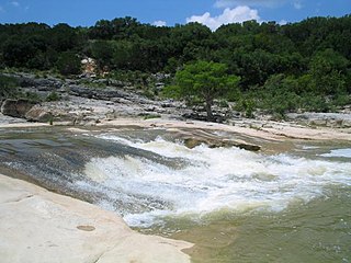 <span class="mw-page-title-main">Pedernales River</span> River in Texas, United States