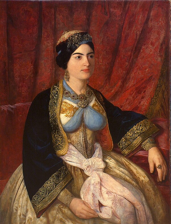 Alexander's wife, Princess Persida
