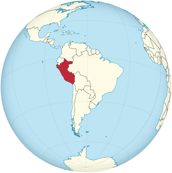 File:Peru on the globe (South America centered).svg
