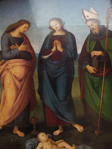 File:Perugino,. adorazione del bambino 02.JPG