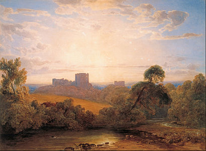 Kenilworthin linna, noin 1827, Etelä-Australian taidegalleria, Adelaide