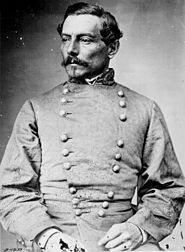 Konfederacijski general Pierre Gustave Toutant de Beauregard