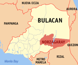 Norzagaray – Mappa