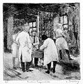 Physicians and nurses inspecting in-patients at St Mary's Ho Wellcome L0024802.jpg
