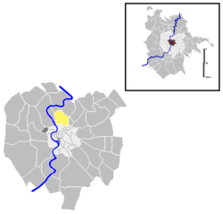 Mappa dei quartieri di