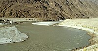 Karakorum Highway im Industal