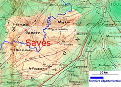 La région culturelle du Savès, entre Gers et Haute-Garonne