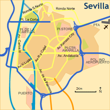 Map of Seville Plano de sevilla.PNG