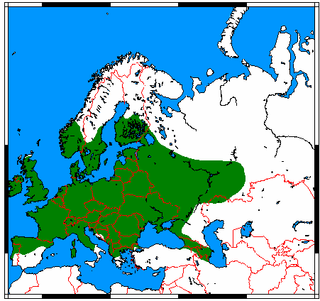 Mapa występowania