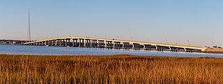 <span class="mw-page-title-main">Ponquogue Bridge</span> Bridge in Hampton Bays, New York