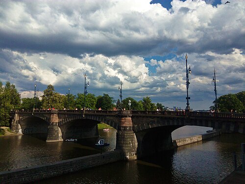 Bridge of the Legions in Prague