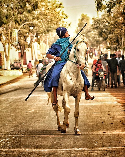 File:Punjabi horse rider .jpg