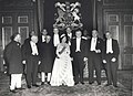 1960年、ウィンザー城での女王エリザベス2世と連邦の首相たち