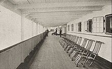 Andania's Promenade deck RMS Andania (1) Promenade deck.jpg