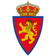 real zaragoza club logo símbolo negro la liga España fútbol