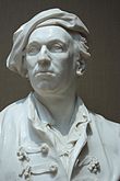Louis-Francois Roubiliac born 31 August Roubiliac by Joseph Wilton, 1761, National Portrait Gallery, London.JPG