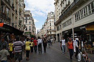 <span class="mw-page-title-main">Rue Saint-Denis (Paris)</span> Street in Paris, France