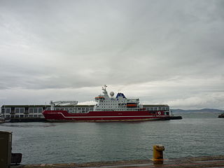 <i>S. A. Agulhas II</i> Icebreaking polar supply and research ship