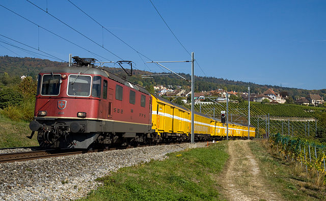 Swiss postal train