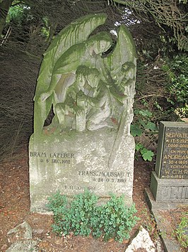 Grafmonument van Bram Lafeber en Frans Moussault