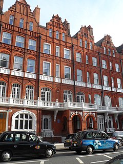 Pont Street Street in the Royal Borough of Kensington and Chelsea