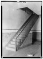 STAIRWAY AND HALL - Eutaw Female Academy, Main Street and Wilson Avenue (moved from original site), Eutaw, Greene County, AL HABS ALA,32-EUTA,5-5.tif