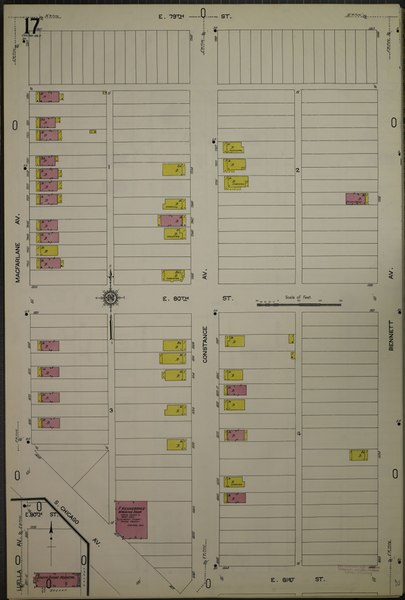 File:Sanborn Fire Insurance Map from Chicago, Cook County, Illinois. LOC sanborn01790 077-18.tif