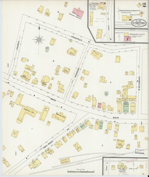 File:Sanborn Fire Insurance Map from Stamford, Delaware County, New York. LOC sanborn06289 002-2.tif