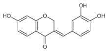 Chemical structure of sappanone A. Sappanone A.png