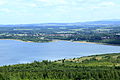 View from Neuberzdorfer Höhe lookout tower