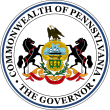 Zegel van de gouverneur van Pennsylvania.svg