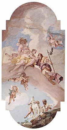 Rencontre de Vénus et d’Adonis, 1707, Firenze, Palazzo Pitti