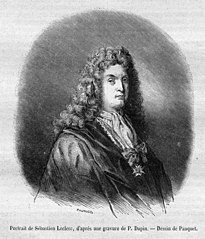 Sébastien Leclerc (1637-1714), dessinateur et ingénieur militaire français.
