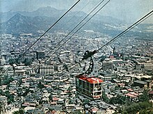 Bird's eye view of Seoul from the Namsan cable car, 1962 Seoul-from-Namsan-CableCar-1962.jpg