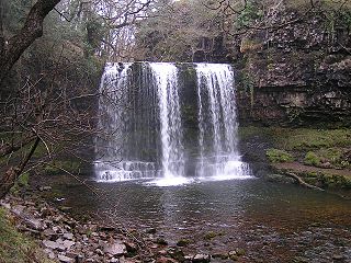 Afon Hepste River in the United Kingdom