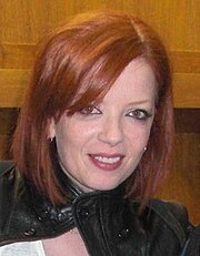 Manson in 2009 during her solo era Shirley Manson Edinburgh 2009.jpg