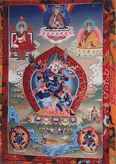 <span class="mw-page-title-main">Simhamukha</span> Tibetan Buddhist wisdom dakini (deity)