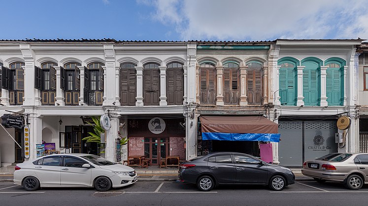 Sino-Portugese Buildings in Phuket Town